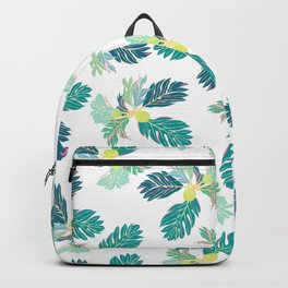 Breadfruit 'Ulu Pattern Backpack | Breadfruit, Food, Tropicalfood, Plant, Drawing, Nature, Hawaiianfood, Trees, Tropical, Hawaii 