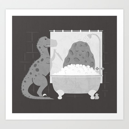 Meteor Shower Art Print