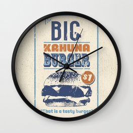 Big Kahuna Burger Wall Clock