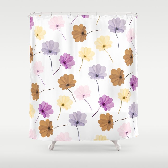 summer flowers Shower Curtain