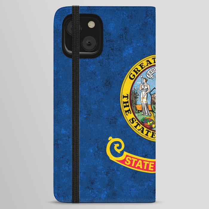 State Flag of Idaho iPhone Wallet Case