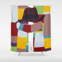 4th Doctor Shower Curtain