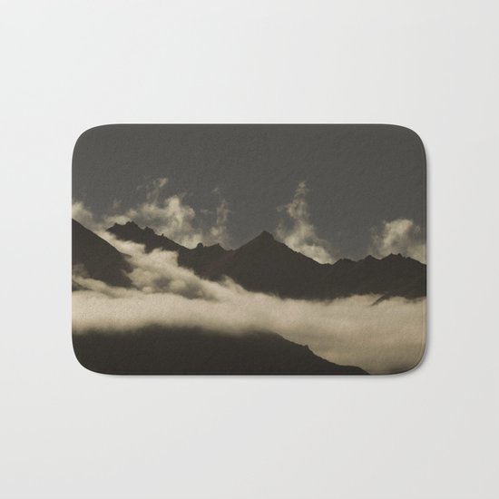 up in the mountains, down on my mind Bath Mat