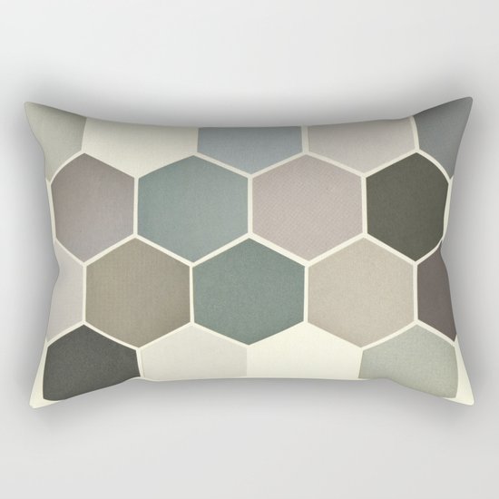 Shades of Grey Rectangular Pillow