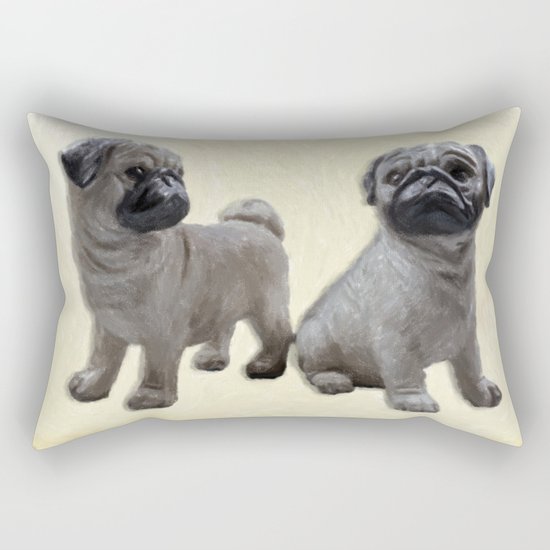 friends for life 2 Rectangular Pillow