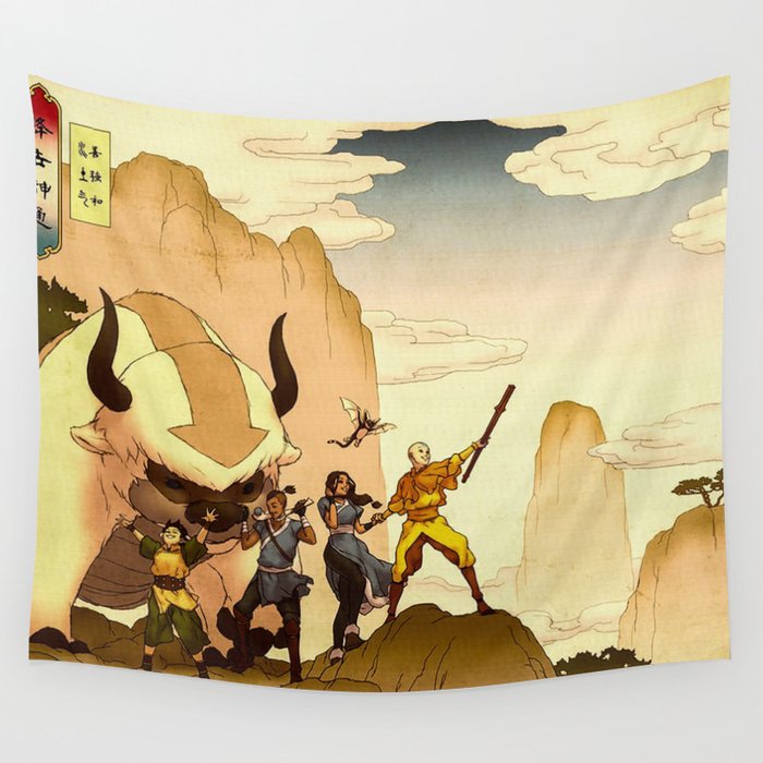 Avatar The Last Airbender Wall Tapestry by Ira Irma Society6
