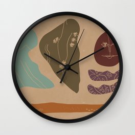 Playa Wall Clock