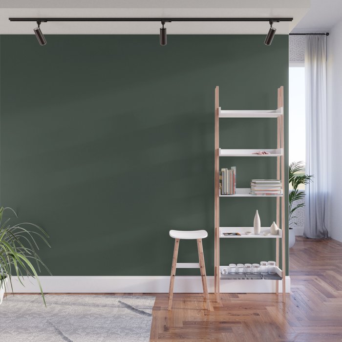 Sherwin Williams Trending Colors Of 2019 Dark Hunter Green Sw 0041 Sherwin Williams Trending Colors Of 2019 Dark Hunter Green Sw 0041 Solid Color Wall Mural
