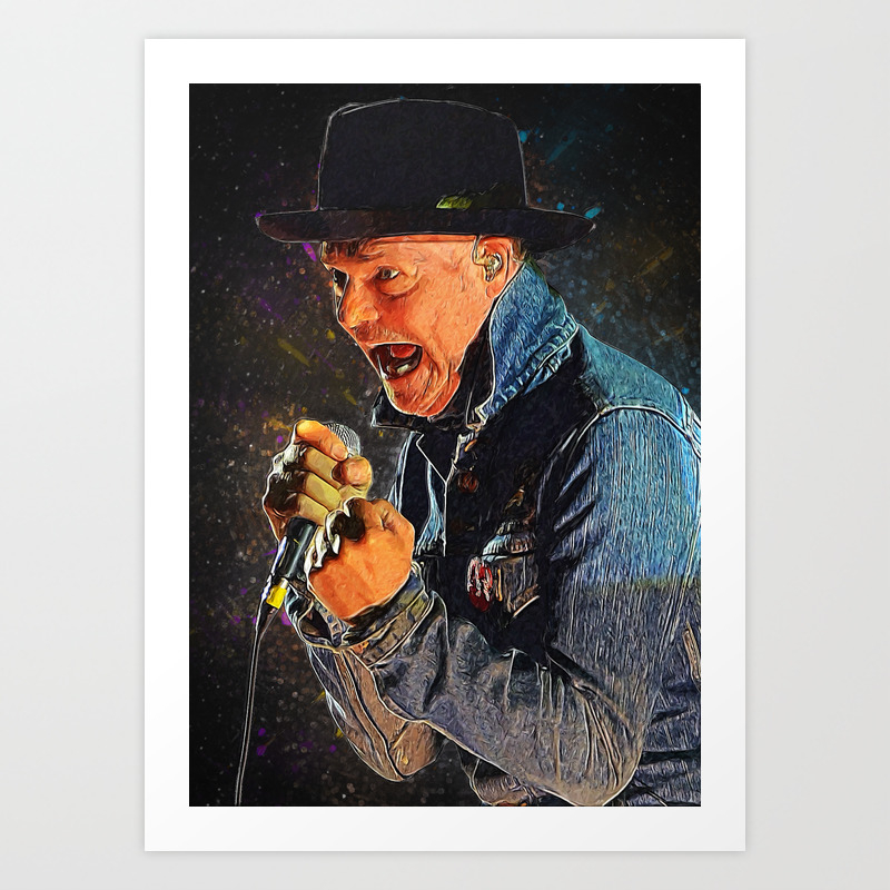 Gordon Downie Art Print By Cloudlifestudio Society6