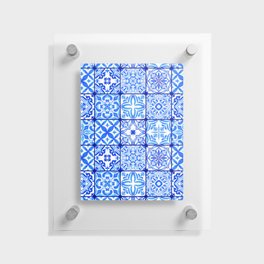 Azulejos tile Floating Acrylic Print