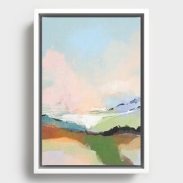 Dream Landscape Framed Canvas