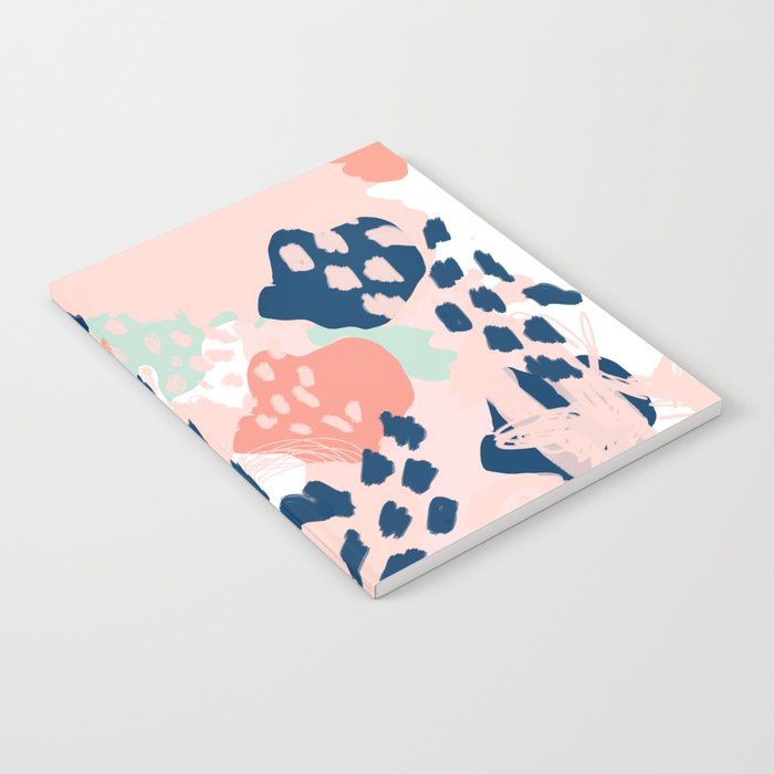 Kylie Abstract Mint Pastels Painting Boho Trendy Simple