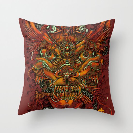 fearless Throw Pillow