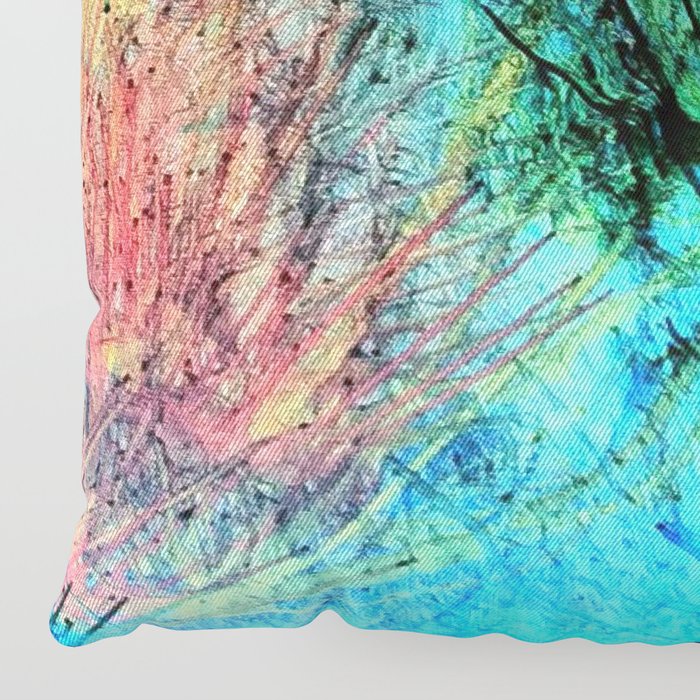 Coral Reef In The Gold Coast Floor Pillow By Jewelsforyou