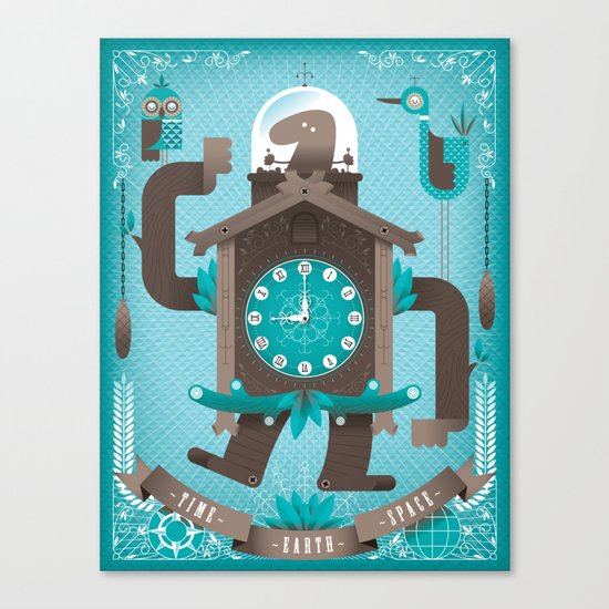 Cuckoo-o-tron Canvas Print