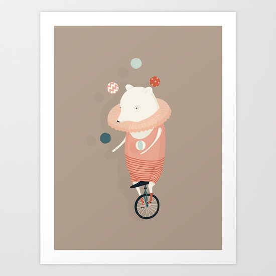 Danika Puts on a Show Art Print