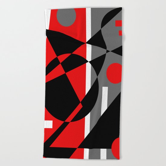 Abstract #353 Beach Towel
