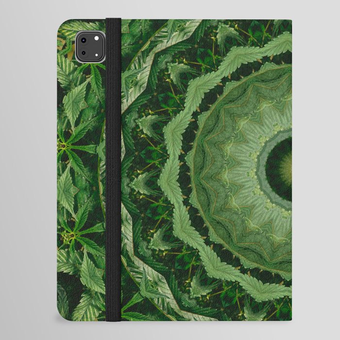 Cannabis Leaf Trip iPad Folio Case