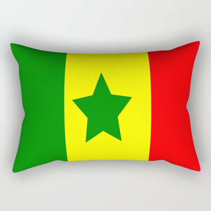 Flag of Senegal Rectangular Pillow