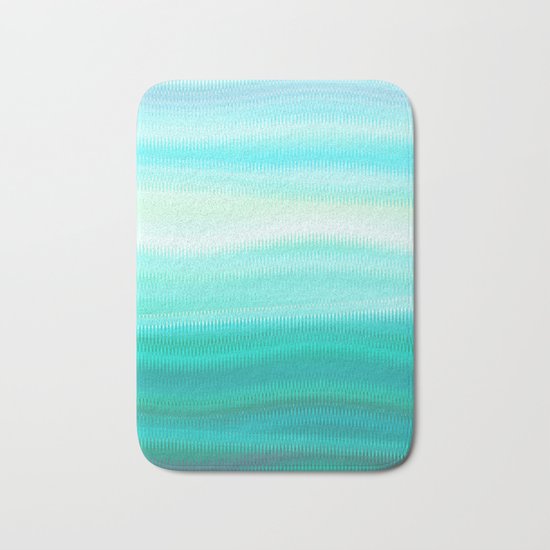 Green Mirage Bath Mat