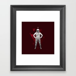 The Astronaut Framed Art Print