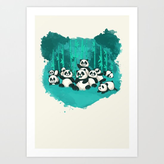 panda Art Print