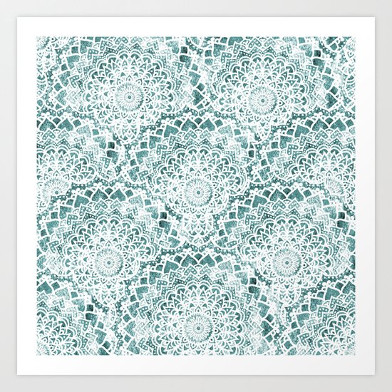 ACQUA FESTIVAL MANDALAS Art Print