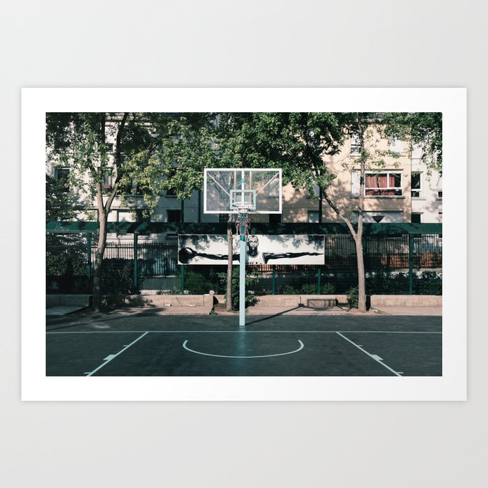 Paris Jordan Playground Art Print