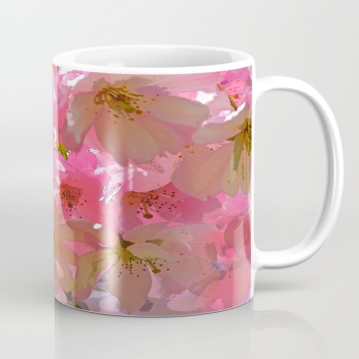 Pink Cherry Blossoms Coffee Mug