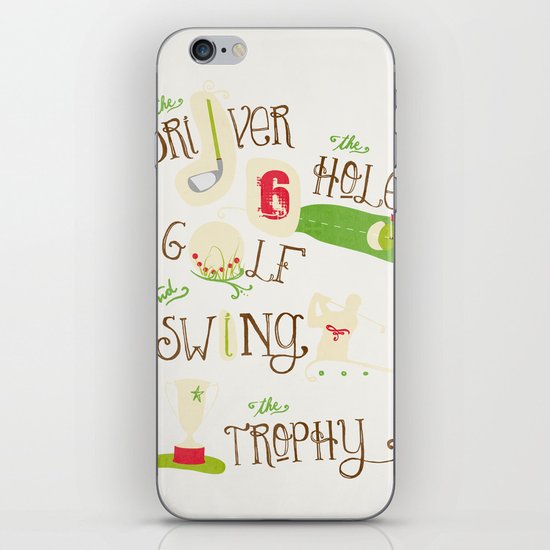 Golf iPhone & iPod Skin
