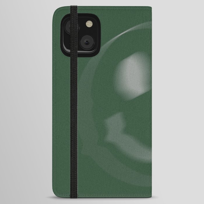 Glitch - Green iPhone Wallet Case