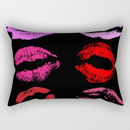 lips Rectangular Pillow