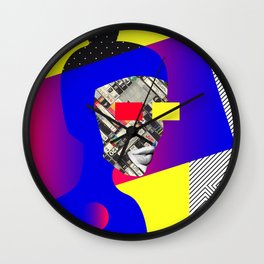 Space Portrait Wall Clock