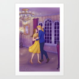 Tale as old as time Art Print