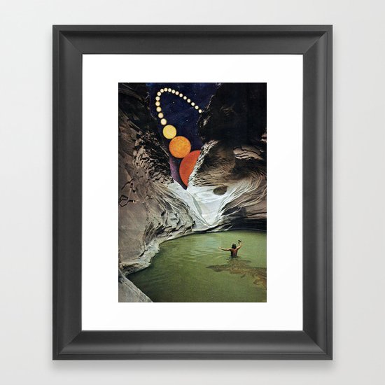 a dedication Framed Art Print