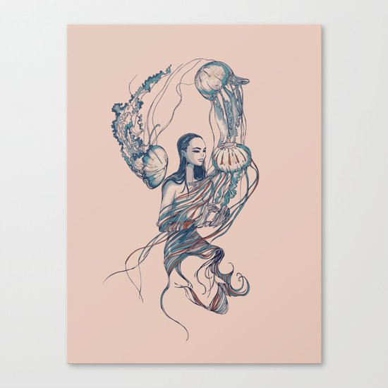 Jellyfish Canvas Print