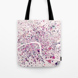 London Mosaic Map #5 Tote Bag