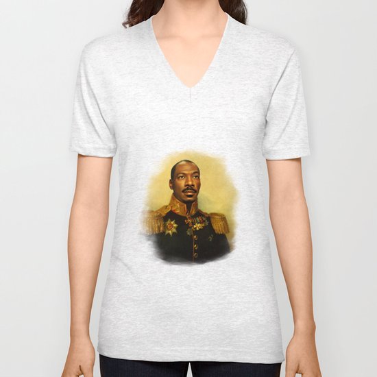 Eddie Murphy - replaceface Unisex V-Neck