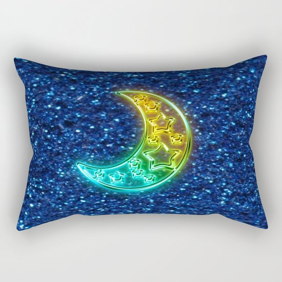 Moon Night Rectangular Pillow