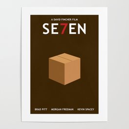 Se7en – Minimalist Design Poster