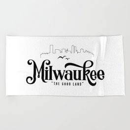 Milwaukee Beach Towel
