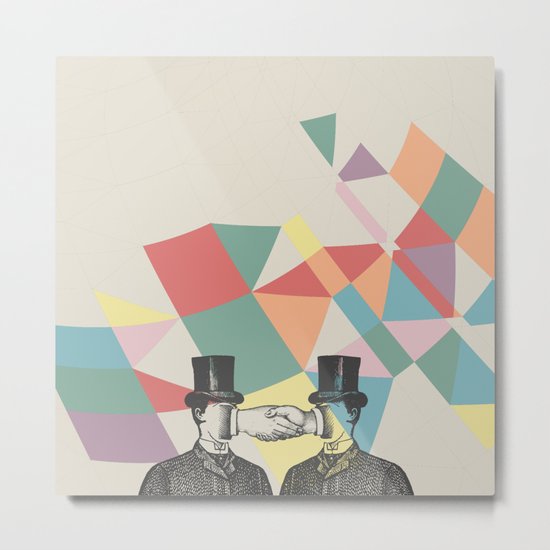Join Hands Metal Print