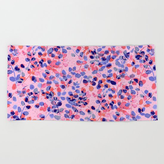 Synergy Coral Beach Towel