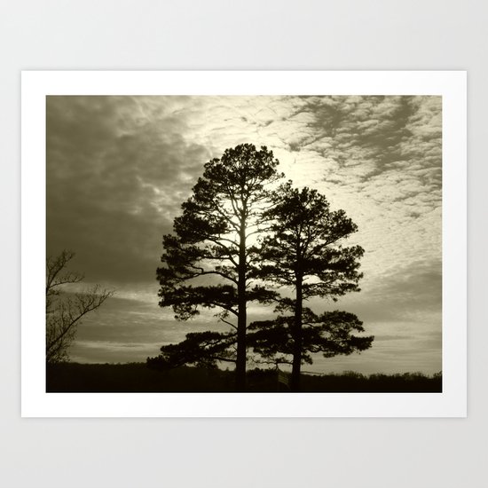 sunset III Art Print