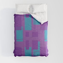 Color block rectangles Comforter