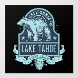 Lake Tahoe California Canvas Print