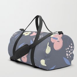 Floral Texture Background Duffle Bag