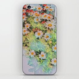 Painted Daisy Garden Beauty iPhone Skin