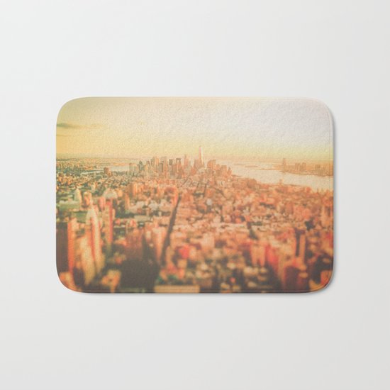 New York City Sunset Bath Mat
