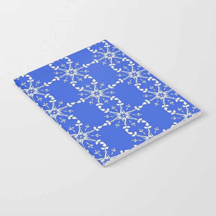 Snowflakes Pattern 2 Notebook